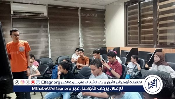 مكتبة مصر العامة فى أسيوط تنظم ورش عمل فنية ودورات في تصميم المواقع الإلكترونية للشباب