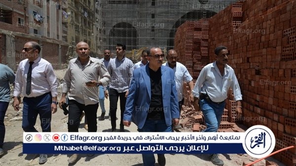 محافظ أسيوط يتفقد أعمال إنشاء مدرسة المحبة بمنطقة المعلمين الجديدة بحى غرب