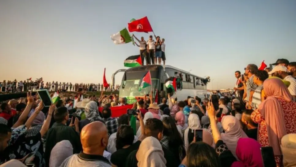 حكومة حفتر تصدر بيانا بشأن قافلة الصمود