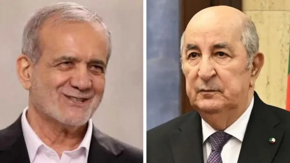 رئيس الجمهورية يتلقى مكالمة من نظيره الايراني