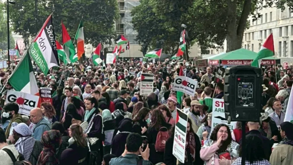 مسلمو بريطانيا يطالبون بوقف حرب الإبادة