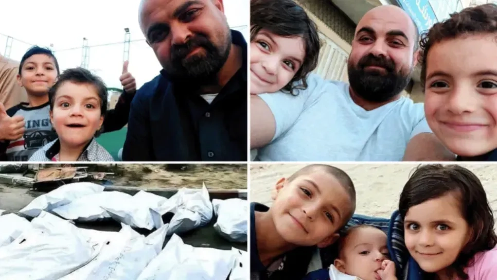 بعد استقبالها جثث أطفالها الـ 9 متفحمة.. الطبيبة آلاء النجار تفقد زوجها
