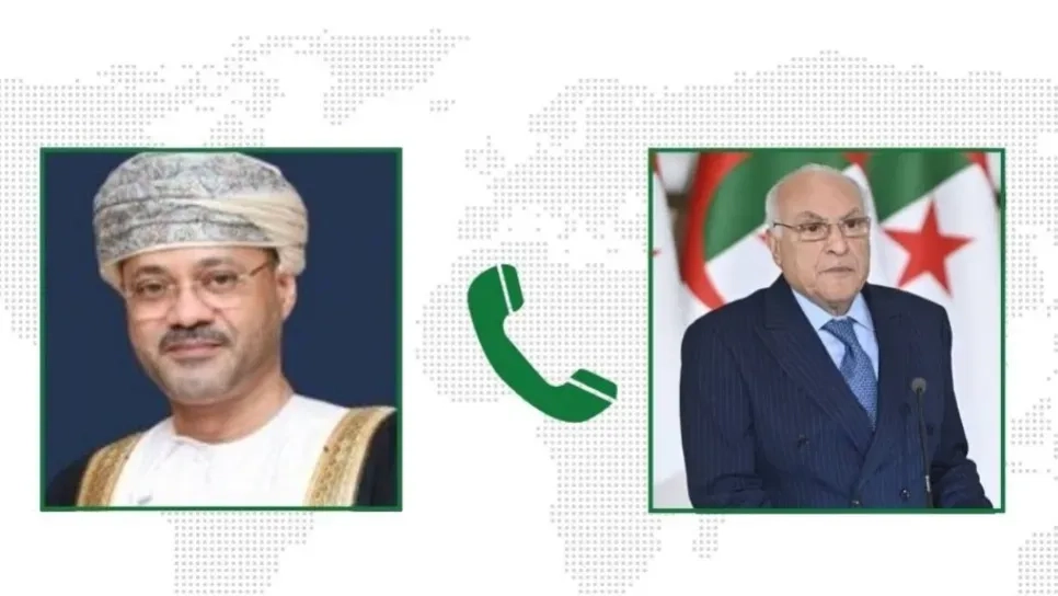 عطاف يتلقى مكالمة هاتفية من نظيره العُماني