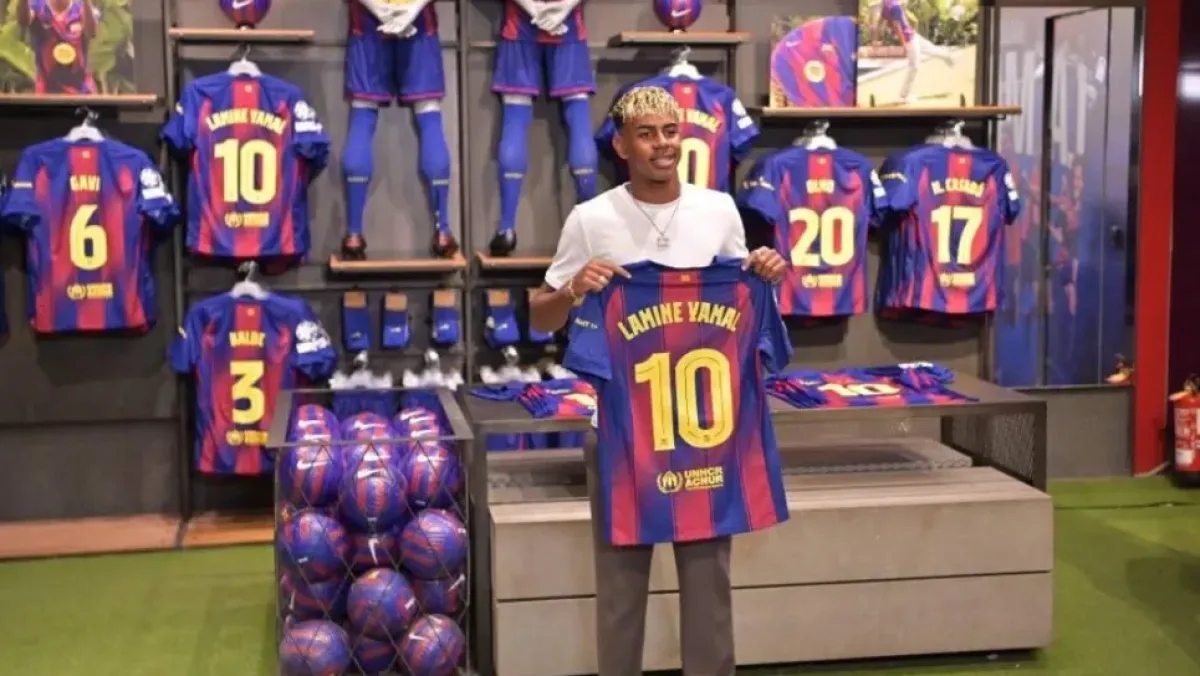 برشلونة يتخذ خطوة مميزة تجاه نجمه الصاعد