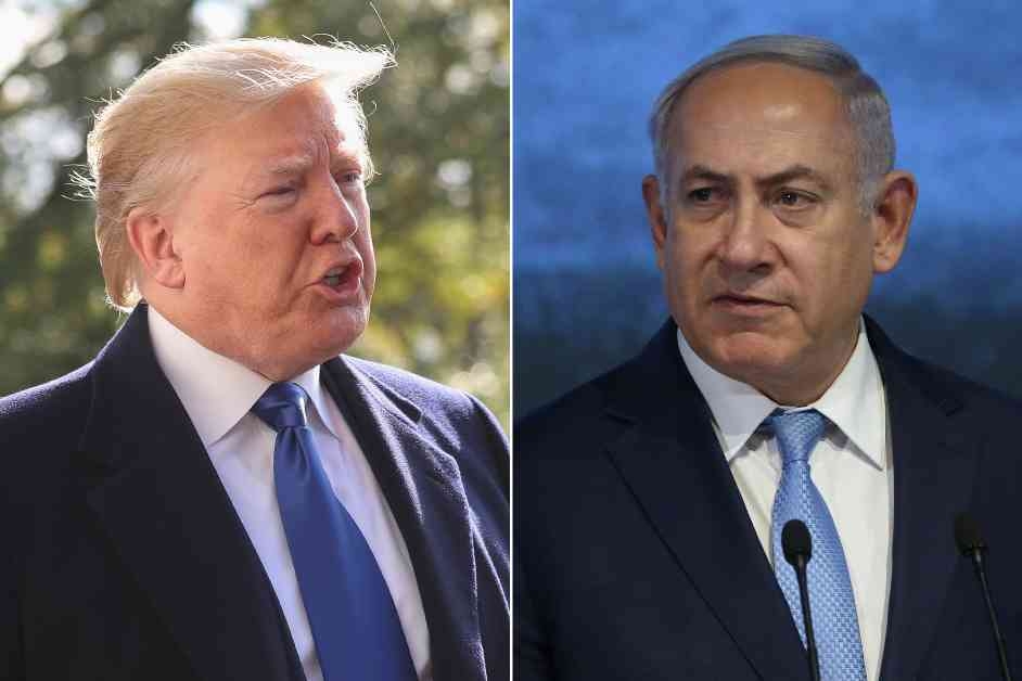 نتنياهو يوضح موقفه من الشائعات حول خلافه مع ترامب