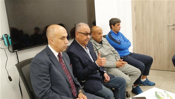 تفاصيل جلسة أشرف نصار مع لاعبي البنك وطارق مصطفى قبل مواجهة بيراميدز