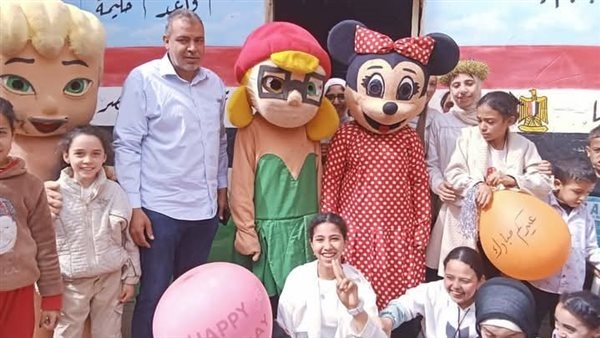 الصبروط.. ألعاب ترفيهية وهدايا للأطفال بمراكز شباب الجيزة خلال عيد الفطر