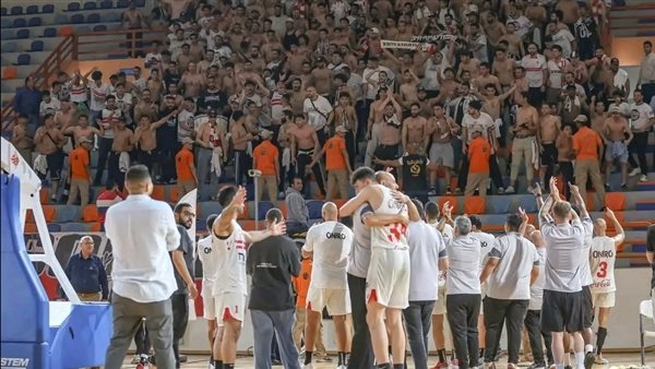 سلة الزمالك تهزم الأهلي في سباق البست اوف فايف ومباراة فاصلة غدا