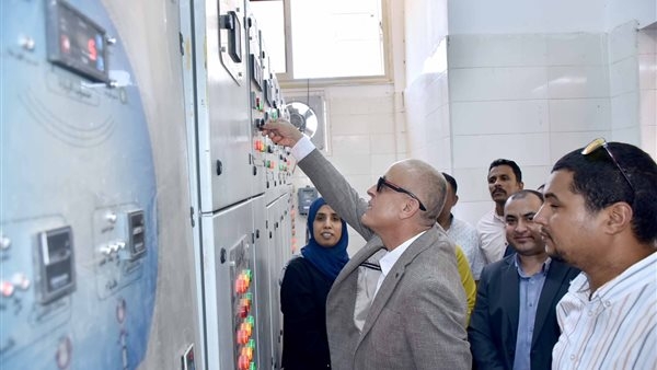 بالصور.. افتتاح مشروع محطتي صرف صحي ضمن «حياة كريمة» بالأقصر