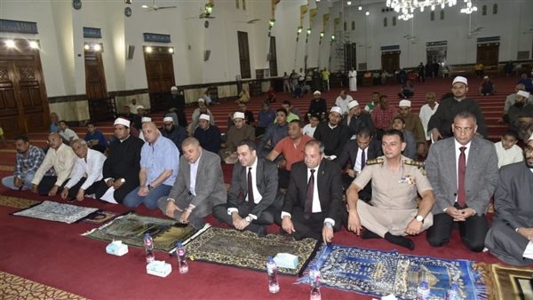 محافظ بورسعيد يشهد الاحتفال بحلول العام الهجري الجديد بالمسجد العباسي