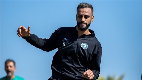 مروان حمدي ينتظم في تدريبات بيراميدز بعد تأكد سلامته
