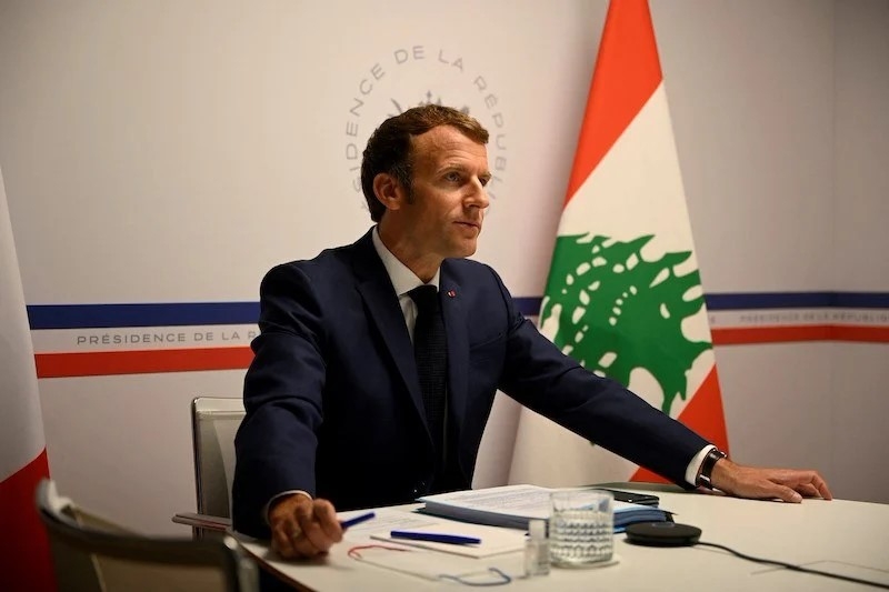 ماكرون ينقل إلى البيت الأبيض مطالبة لبنان بالإنسحاب الإسرائيلي