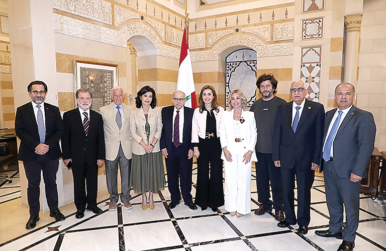 وفد من «بيروت ماراثون» في السرايا