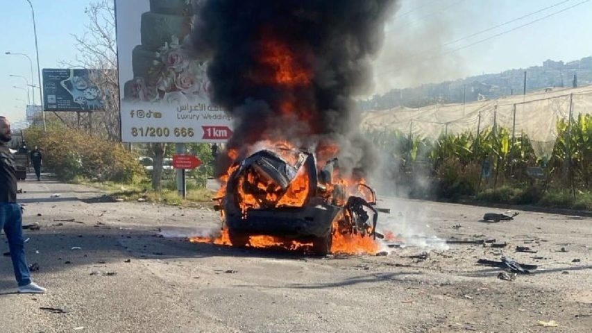 استهداف منزل في مجدل زون.. وإلقاء قنبلتين على سيارة في كفركلا واستشهاد قيادي في «حماس» في صيدا و«حزب الله» نعى شهيداً في كفررمان
