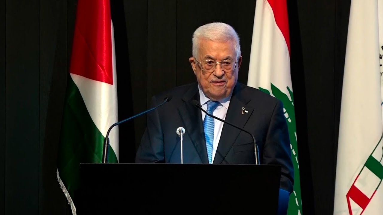 جائزة «صنّاع السلام» للرئيس الفلسطيني كلمات نوّهت بمسيرته