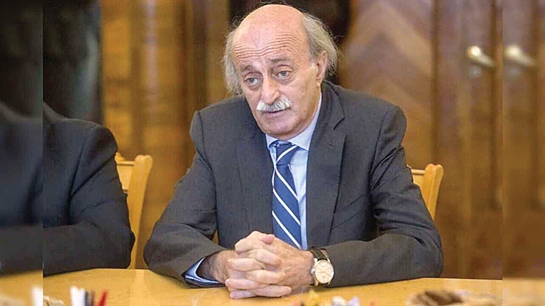 جنبلاط: عندما يتصالح العرب مع إسرائيل يأتي دور لبنان لاحقاً