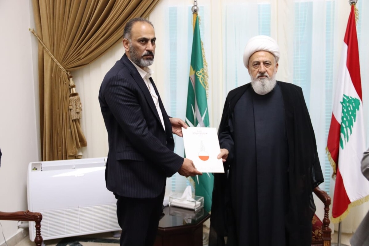 الخطيب استقبل لجنة الإغاثة العراقية: ليبقَ العراق سنداً للبنان وللأمة