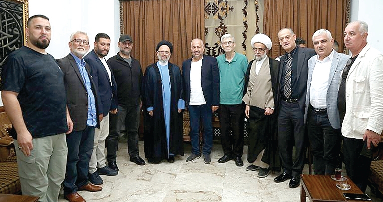 فضل الله رعى المصالحة بين آل شحرور والشّيخ عودة