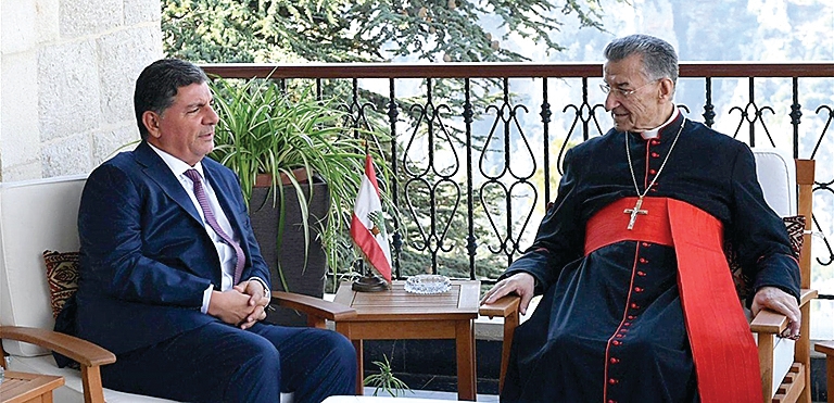 بهاء الحريري زار الراعي: لنعمل يداً بيد على إحياء دولة المؤسسات
