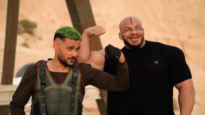 رامز جلال ينتهى من تصوير أسبوعين في أحداث فيلم بيج رامي