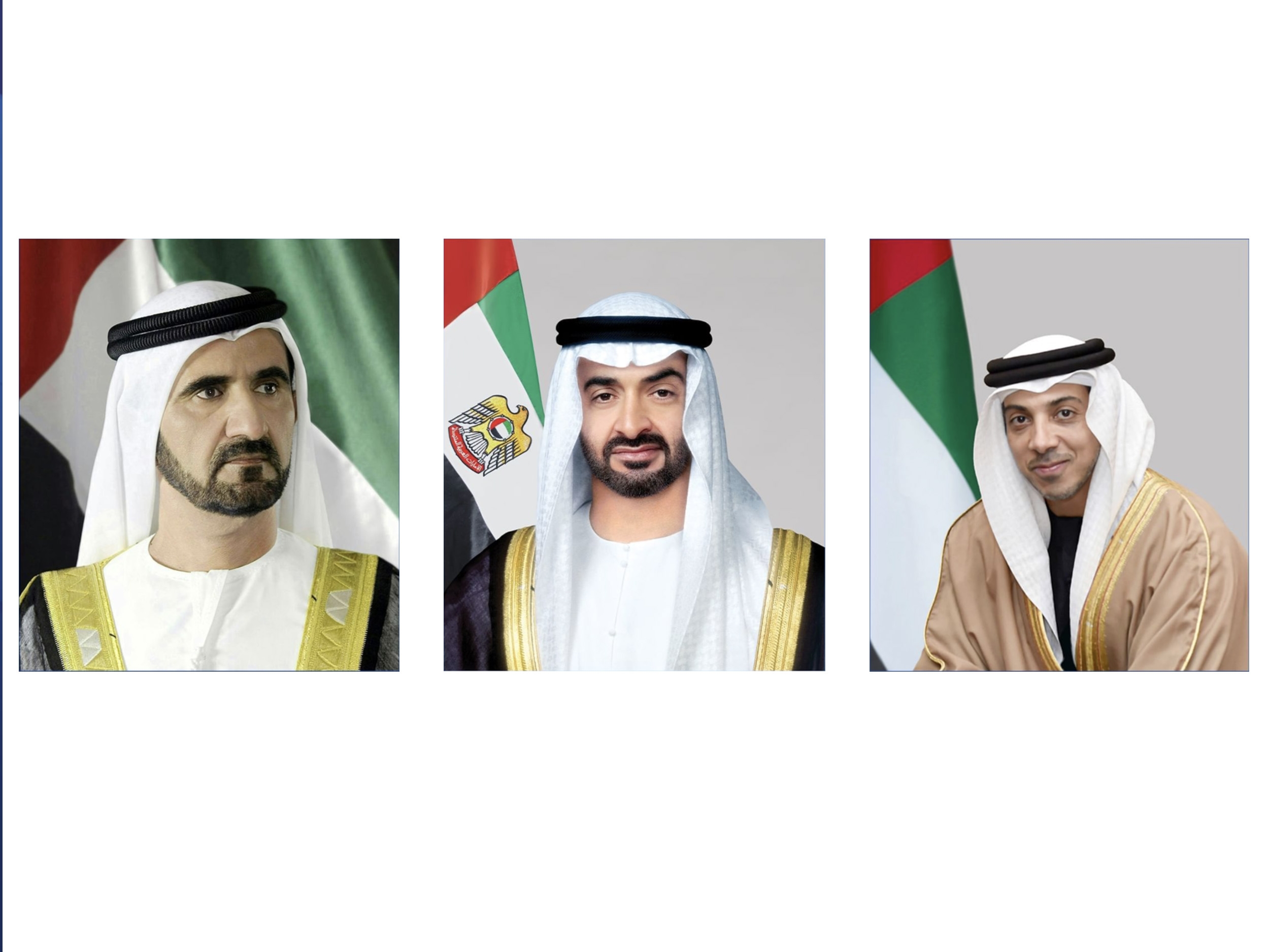 رئيس الدولة ونائباه يهنئون رئيس روسيا الاتحادية بـ"يوم روسيا"