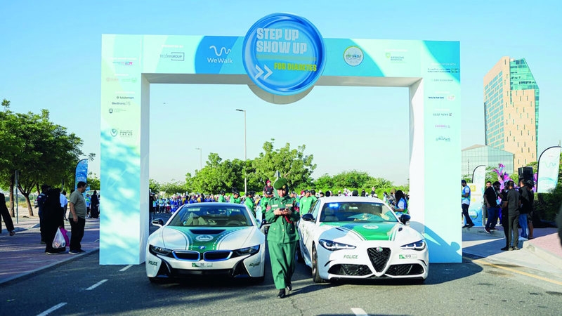 «دبي الخيرية» تشارك في مبادرة «معاً نمشي» لدعم مرضى السكري