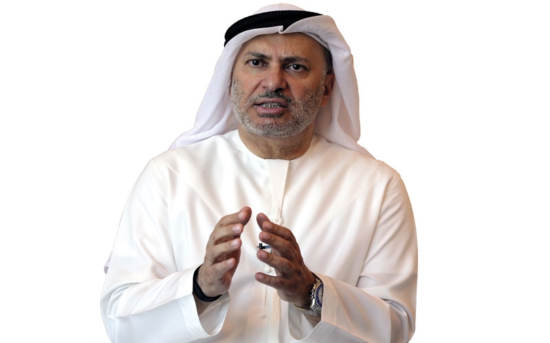 أنور قرقاش: دول الخليج تدعو للحل الدبلوماسي وطرح  وزير المالية الإسرائيلي يعكس إفلاساً أخلاقياً