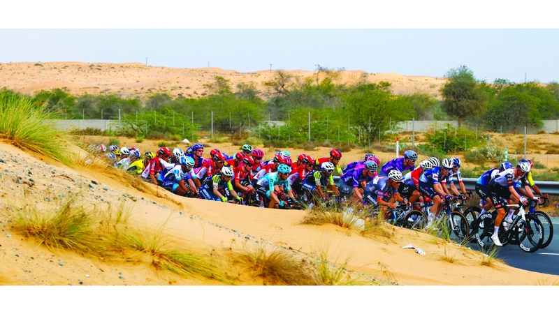 ميلان بطل المرحلة الرابعة من «طواف الإمارات»