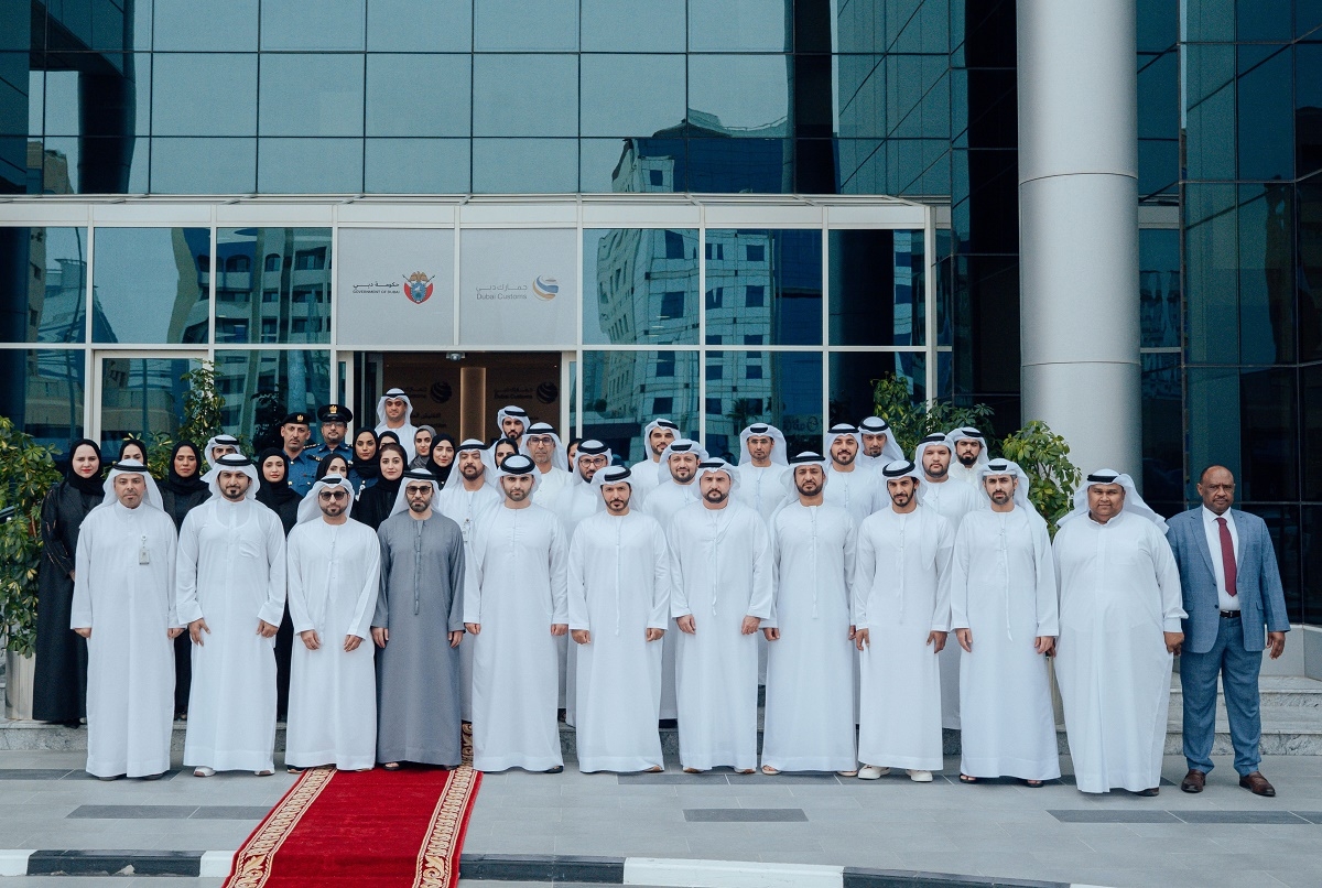 منصور بن محمد: نعمل برؤية محمد بن راشد لتحقيق أعلى مستويات حماية المنافذ الحدودية