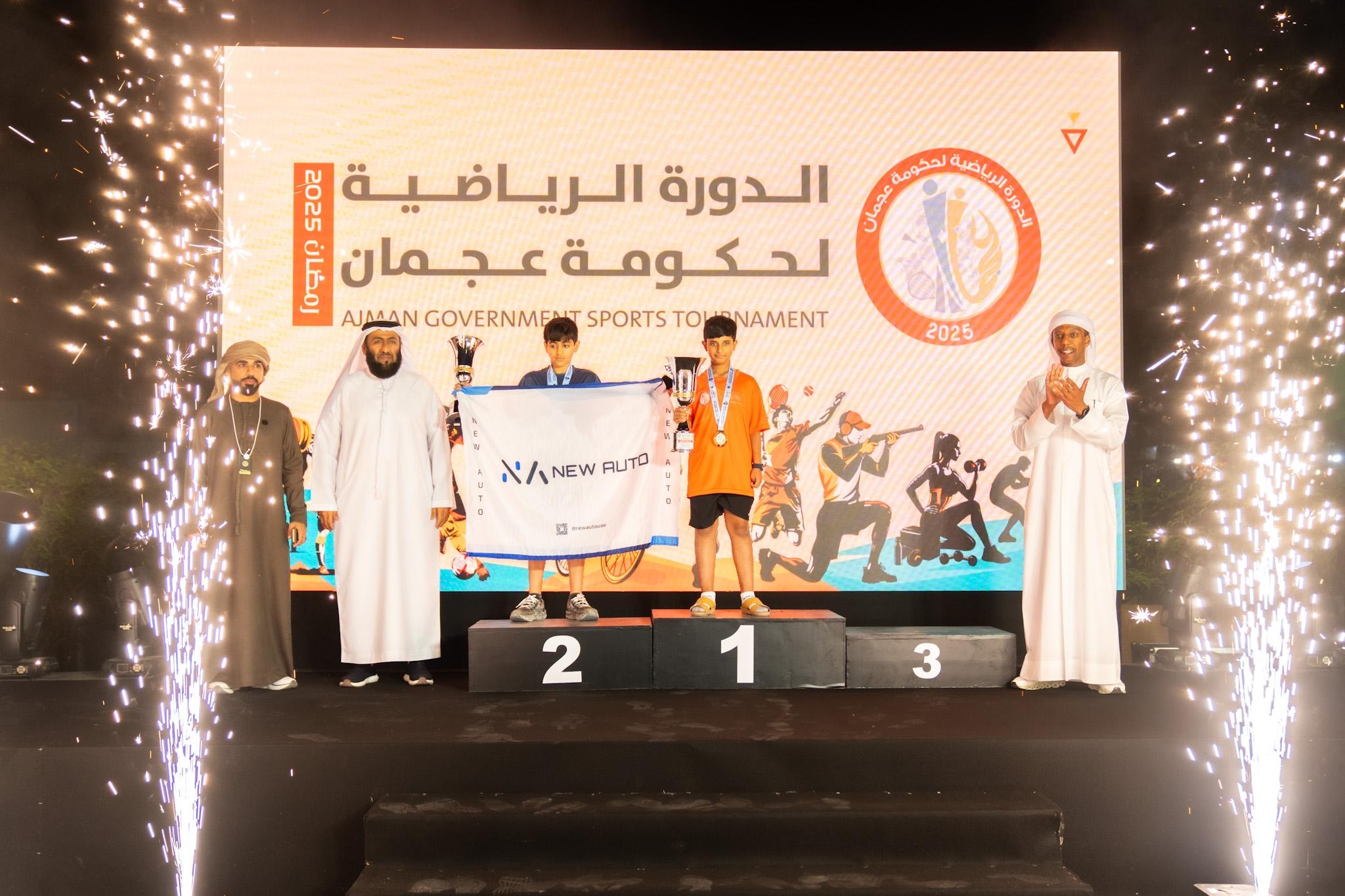 سلطان النعيمي يظفر بسباق الجري في دورة عجمان الرياضية