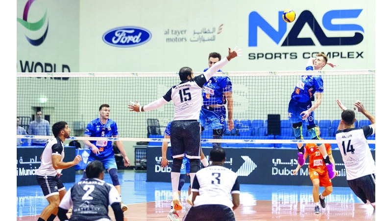 «تداوي 1» يستطلع «الهلال» في نهائي طائرة «ند الشبا»