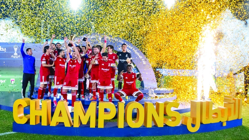 «دائرة القضاء» بطلاً لكأس منصور بن زايد لكرة القدم