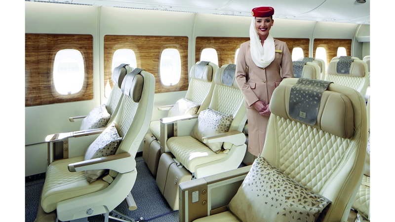«طيران الإمارات»: تزويد 58 طائرة بالدرجة السياحية الممتازة