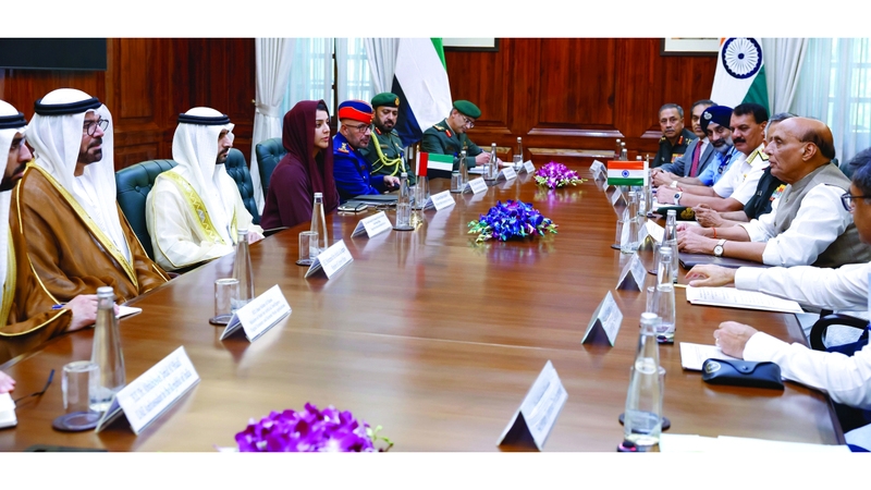 حمدان بن محمد: من الدفاع  إلى الدبلوماسية.. تجمع الإمارات والهند شراكة استراتيجية حيوية