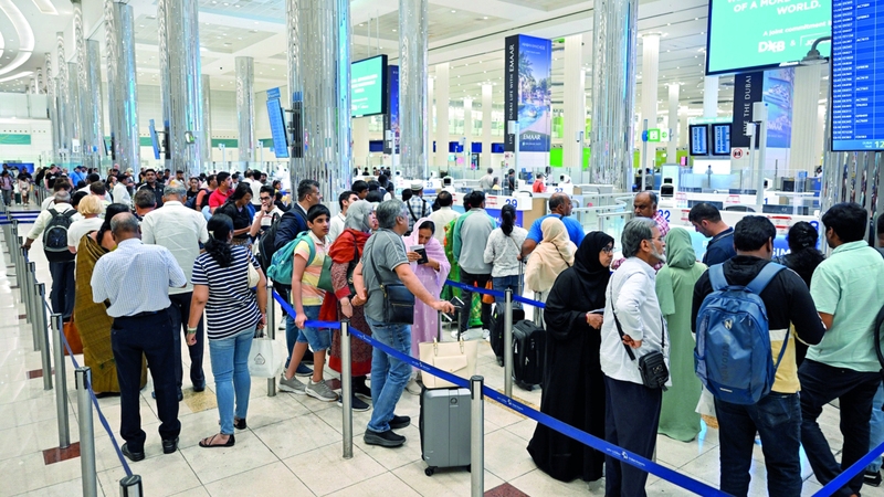 «دبي الدولي» أكبر مطار في العالم للعام  الـ 11 على التوالي