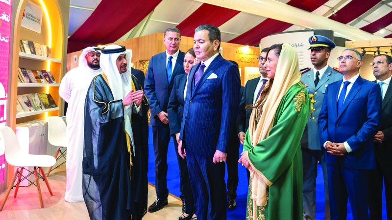 المغرب يرفع علم الإمارات احتفاء بالشارقة ضيف شرف «الرباط للكتاب»
