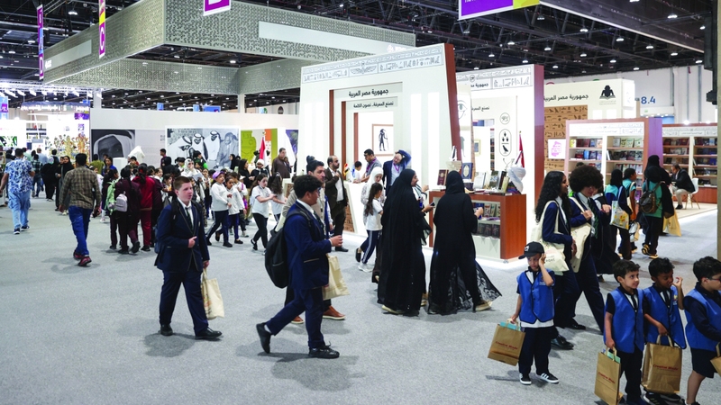 «أبوظبي للكتاب» ينطلق اليوم محتفياً بالمجتمع والمعرفة