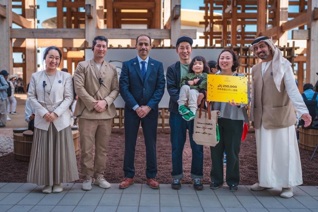 جناح الإمارات في "إكسبو 2025 أوساكا" يستقطب جمهوراً عالمياً ويستقبل الزائر رقم " 250 ألف"