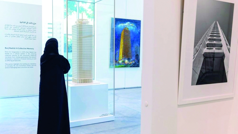 «دبي للثقافة» تطلق العنان لرسم أيقونة «برج راشد»