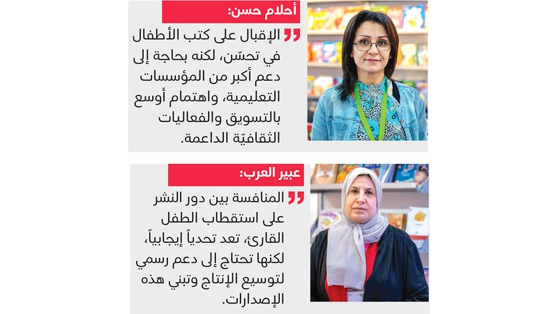 ناشرون: أدب الطفل العربي يواجه تحديات ضعف المحتوى المحلي والتسويق