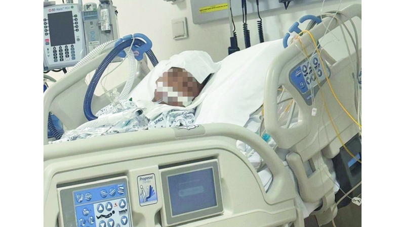 الطفل «أيهم» يعاني ثقباً في المريء ويحتاج إلى 39 ألف درهم للعلاج