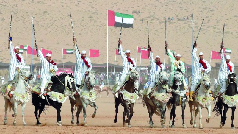 تراث الإمارات حاضر في «موسم طانطان الـ 18»