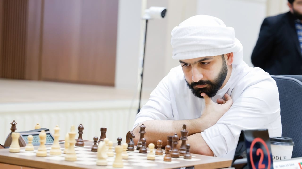 سالم عبدالرحمن يشارك في دولية الشارقة لأساتذة الشطرنج