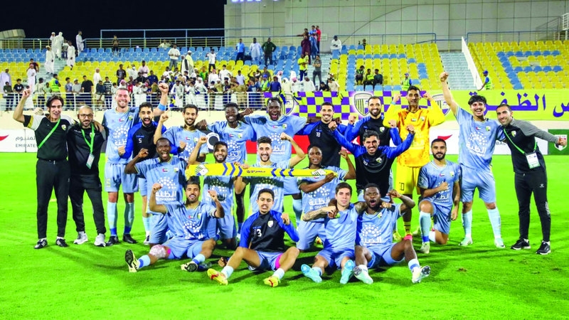 الظفرة ودبا ينشدان التأهل لدوري المحترفين من بوابة الجولة الـ 28