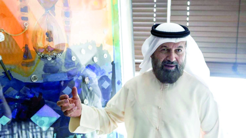 عبدالقادر الريس..ريشة إماراتية مسكونة بحب الوطن