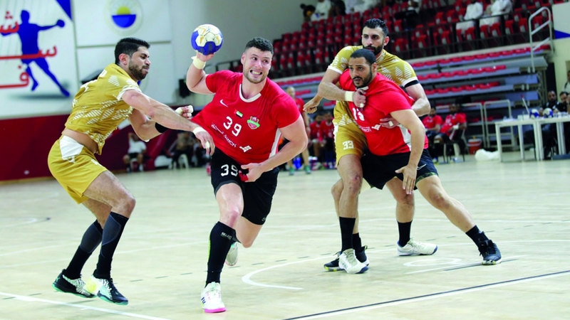 شباب الأهلي ومليحة ينشدان «وصافة» دوري اليد
