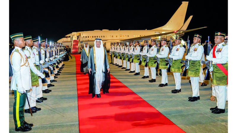 سعود بن صقر يصل ماليزيا للمشاركة في قمتَي «الخليج -الآسيان» و«الخليج - الآسيان - الصين»