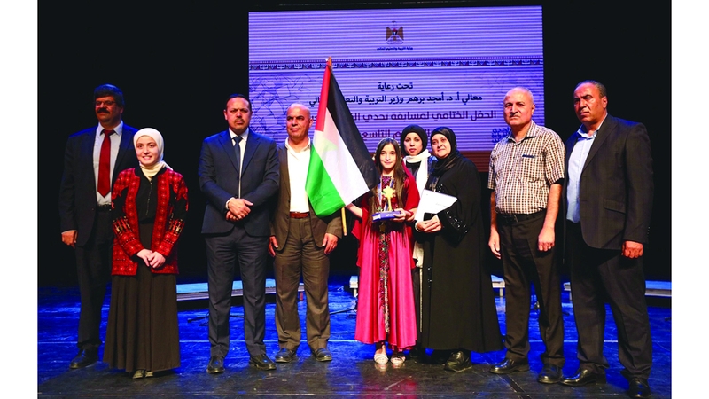 هبة أبوبكر بطلة «تحدي القراءة العربي» في فلسطين