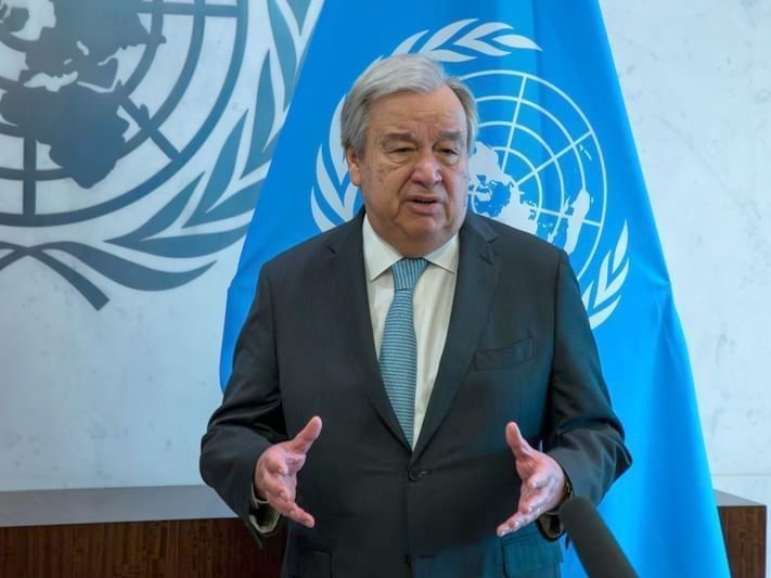 غوتيريش: "من غير المقبول أن يخاطر الفلسطينيون بحياتهم من أجل الغذاء"