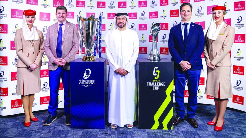 شراكة بين «طيران الإمارات» والاتحاد الأوروبي لأندية الرجبي